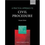 A Practical Approach to Civil Procedure by Sime, Stuart, 9780198858386