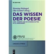 Das Wissen Der Poesie by Hufnagel, Henning; Kramer, Olav, 9783110348392
