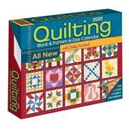 Quilting Block and Pattern-a-Day 2020 Calendar by Kratovil, Debby, 9781449498399