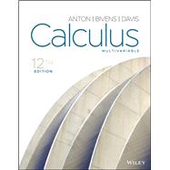 Calculus Multivariable by Anton, Howard; Bivens, Irl C.; Davis, Stephen, 9781119778400