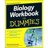 Biology Workbook for Dummies by Kratz, Rene Fester, 9781118158401