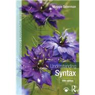 Understanding Syntax by Tallerman, Maggie, 9780367198404