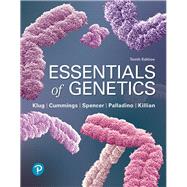 Essentials of Genetics by Klug, William; Cummings, Michael; Spencer, Charlotte; Palladino, Michael; Killian, Darrell, 9780134898414