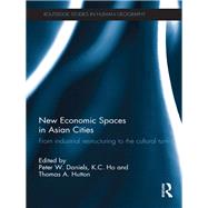New Economic Spaces in Asian Cities: From Industrial Restructuring to the Cultural Turn by Daniels; Peter W., 9781138118416