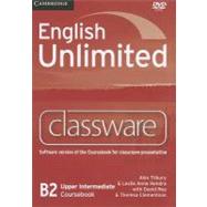 English Unlimited Upper Intermediate Classware DVD-ROM by Alex Tilbury , Leslie Anne Hendra , With David Rea , Theresa Clementson, 9780521188418