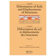 Deformation of soils and displacements of structures, volume 3 by ESSMFE Society, 9781040898420