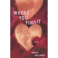 Where You Find It Stories by Galloway, Janice, 9781416578420
