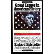 Great Issues in American History, Vol. III by HOFSTADTER, RICHARD, 9780394708423