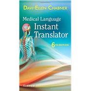 Medical Language Instant Translator by Chabner, Davi-Ellen, 9780323378437