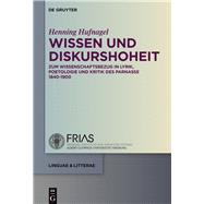 Wissen Und Diskurshoheit by Hufnagel, Henning, 9783110348439