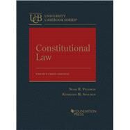 Constitutional Law (University Casebook Series) w/Casebook Plus by Feldman, Noah R.; Sullivan, Kathleen M., 9781636598444