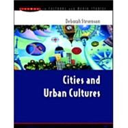 Cities and Urban Cultures by Stevenson, Deborah, 9780335208449