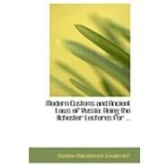 Modern Customs and Ancient Laws of Russi : Being the Ilchester Lectures For ... by Kovalevskias, Maxime Maksimovic, 9780554808451