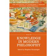 Knowledge in Modern Philosophy by Gaukroger, Stephen, 9781474258456
