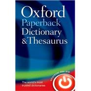Oxford Paperback Dictionary & Thesaurus by Oxford Languages, 9780199558469
