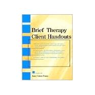 Brief Therapy Client Handouts by Cohen-Posey, Kate, 9780471328469