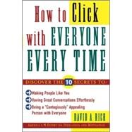 How to Click With Everyone Every Time by Rich, David, 9780071418478