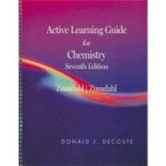 Active Learning Guide for Zumdahl/Zumdahl's Chemistry, 7th by Zumdahl, Steven S.; Zumdahl, Susan A., 9780618528479