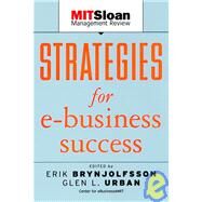 Strategies for E-Business Success by Brynjolfsson, Erik; Urban, Glen, 9780787958480