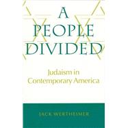 A People Divided by Wertheimer, Jack, 9780874518481