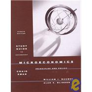 Study Guide Micro by Baumol, William J.; Blinder, Alan S., 9780030268489