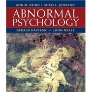 Abnormal Psychology, 12th Edition by Kring, Ann M.; Johnson, Sheri L.; Davison, Gerald C. (CON); Neale, John M. (CON), 9781118018491