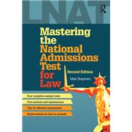 Mastering the National Admissions Test for Law by Mark Shepherd, 9780203798492