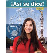 Asi se Dice Level 1 Student Workbook and Audio Activities by MHE, 9780076668496