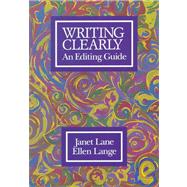 Writing Clearly by Lane, Janet; Lange, Ellen, 9780838438497