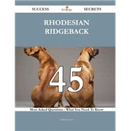 Rhodesian Ridgeback by Lyons, Ashley, 9781488878497
