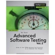 Advanced Software Testing by Black, Rex, 9781937538507
