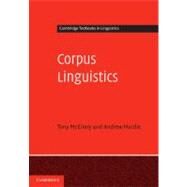 Corpus Linguistics: Method, Theory and Practice by Tony McEnery , Andrew Hardie, 9780521838511