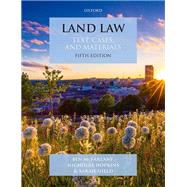 Land Law Text, Cases and Materials by McFarlane, Ben; Hopkins, Nicholas; Nield, Sarah, 9780198868521