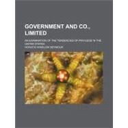 Government and Co., Limited by Seymour, Horatio Winslow, 9781458828521