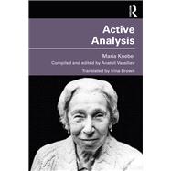 Active Analysis by Knebel,Maria, 9780415498524