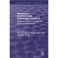 Advances in Environmental Psychology by Lebovits, Allen H.; Baum, Andrew; Singer, Jerome E., 9780367498528
