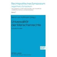 Universalitt der Menschenrechte : Kulturelle Pluralitt by Hoffmann, Bernd Von, 9783631588536