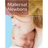 Maternal Newborn Nursing Care Plans by Green, Carol J., 9781284038538