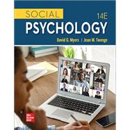Social Psychology by Myers, David; Twenge, Jean, 9781260888539