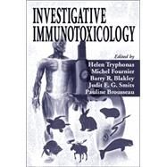 Investigative Immunotoxicology by Tryphonas; Helen, 9780415308540