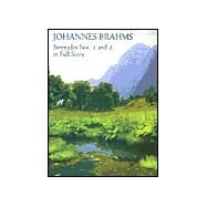 Serenades Nos. 1 and 2 in Full Score by Brahms, Johannes, 9780486408545