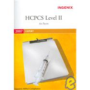 2007 HCPCS Level II for Payers by Ingenix, 9781563378546