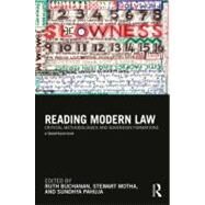 Reading Modern Law: Critical Methodologies and Sovereign Formations by Buchanan; Ruth, 9780415568548
