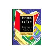 Reading to Learn in the Content Areas by Richardson, Judy S.; Morgan, Raymond F., 9780534508548