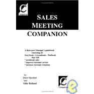 Sales Meeting Companion by Skrobot, Dave; Rolland, Mike, 9781412028554