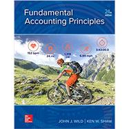 Loose Leaf for Fundamental Accounting Principles by Wild, John; Shaw, Ken, 9781260158557
