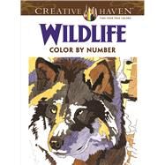 Creative Haven Wildlife Color by Number Coloring Book by Pereira, Diego Jourdan, 9780486798561