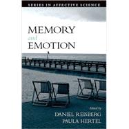 Memory and Emotion by Reisberg, Daniel; Hertel, Paula, 9780195158564