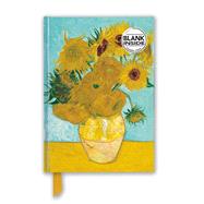 Vincent Van Gogh - Sunflowers Foiled Blank Journal by Flame Tree Studio, 9781787558564