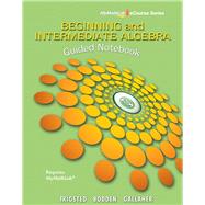 Guided Notebook for Trigsted/Bodden/Gallaher Beginning & Intermediate Algebra by Trigsted, Kirk; Bodden, Kevin; Gallaher, Randall, 9780321738578